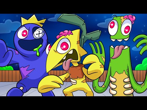 Rainbow Friends, But They're Zombies! Rainbow Friends Animation