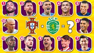 Guess the Player by NATIONALITY and FIRST CLUB | Ronaldo, Messi, Neymar, Mbappe | Tiny Football