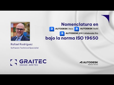 Nomenclatura en Autodesk Docs, Build, Collaborate Pro bajo la norma ISO 19650 (UK annex)