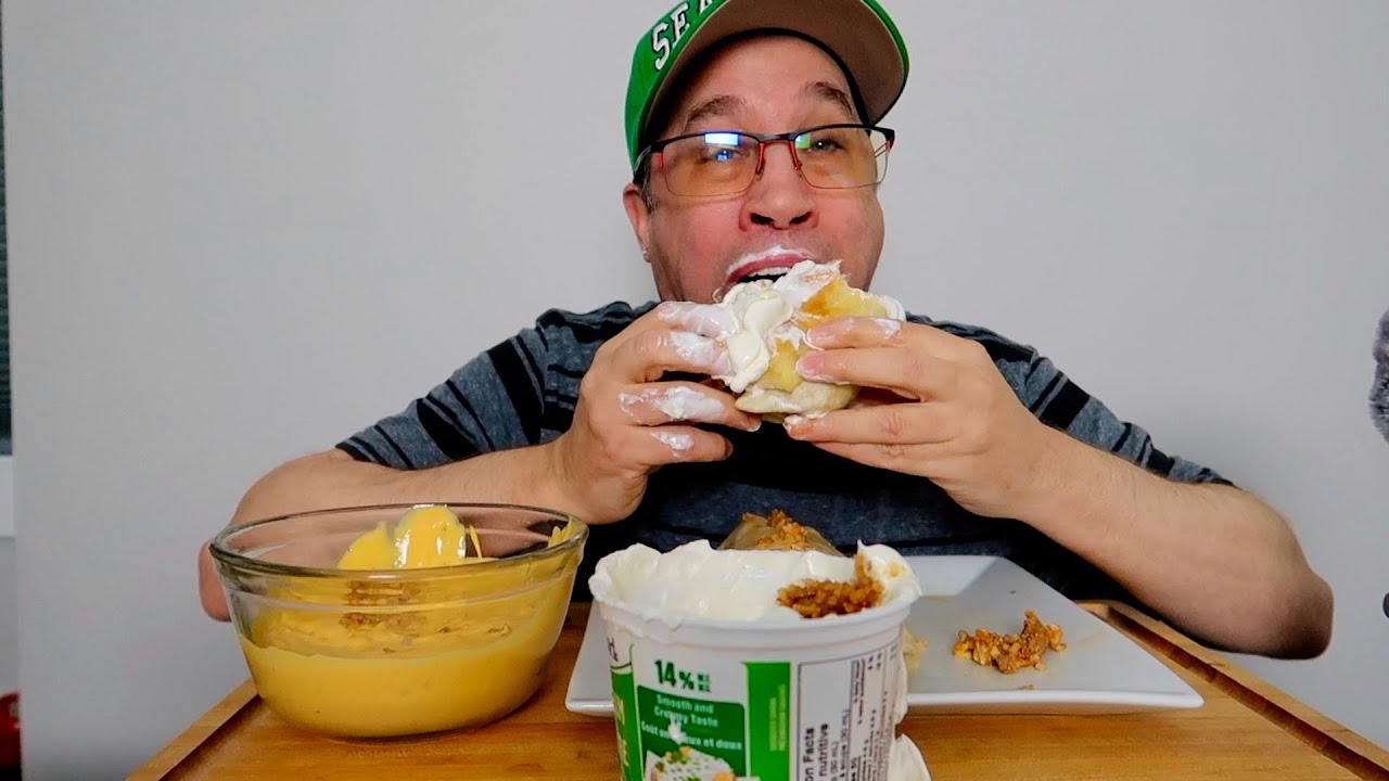 ASMR •  stuffed peppers Burritos Soaked in Cheese & Sour Cream • Seanusca Food ! (Trigger warning ) 