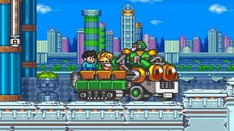 Mega Man 7: Part 1: Opening, Title Screen & Intro Stage