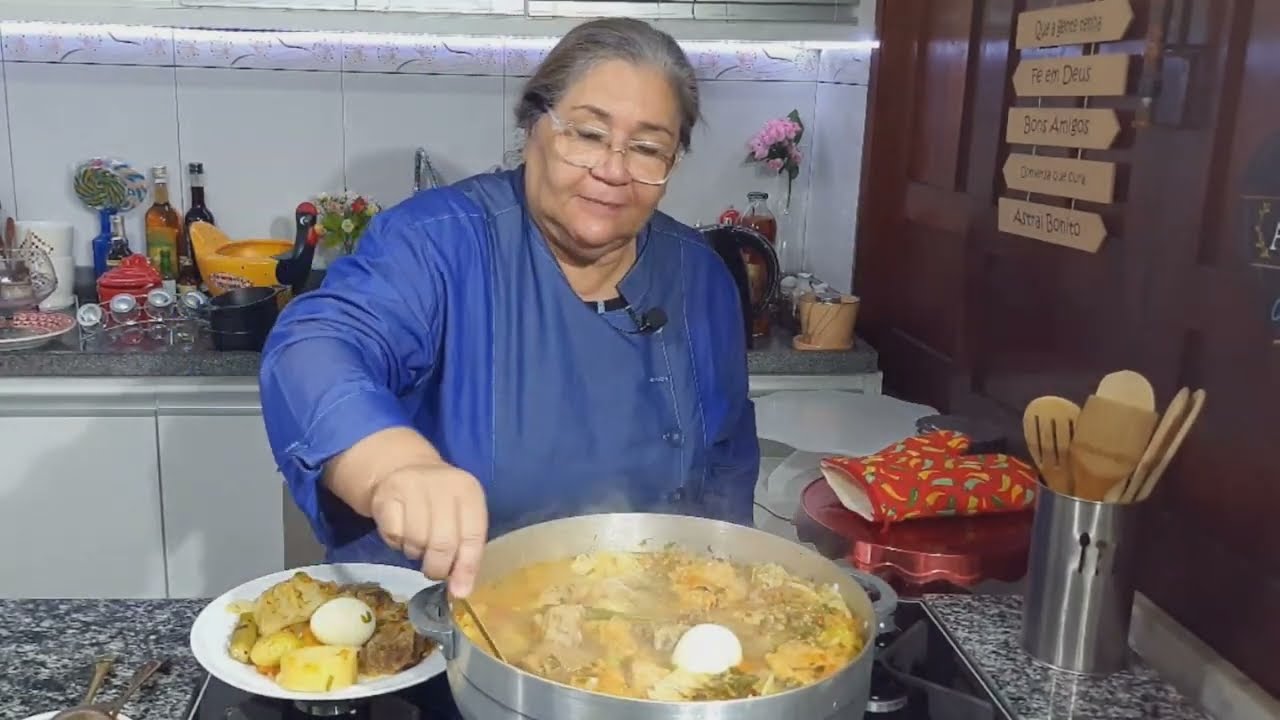Receita Regional de Cozidão de Pirarucu