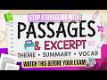 TRW Lecture 1: How to Solve Any Passage & Excerpt (Keywords, Theme & Vocabulary Explained )