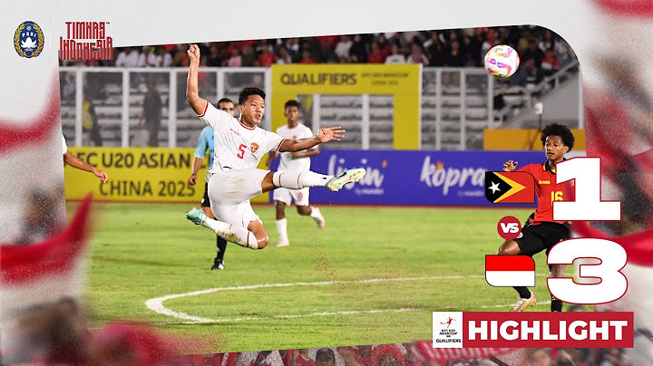 Highlights Timor Leste vs Indonesia | Kualifikasi Piala Asia U-20