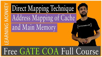 Direct Mapping Technique 02 Address Mapping of Cache and Main Memory || Lesson 60 ||