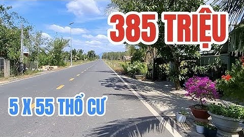 Đất mặt tiền đường nhựa 385 triệu 1 lô 5 × 55 thổ cư  dt 786 liền kề 3 khu công nghiệp 