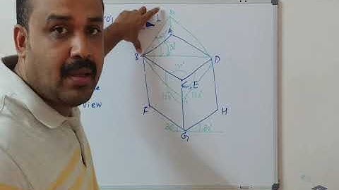 Isometric projection | Engineering graphics | KTU | Module 4 |Part 1 | Prof.Anver Sadath A | CET