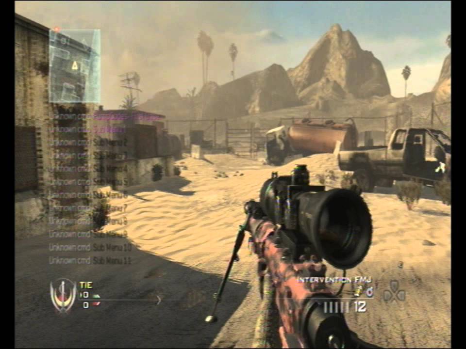 [Mw2\CFG] PumpCodes- V1 CFG Menu Base {RELEASE}