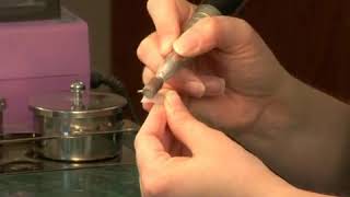 Filing Acrylic Nail Tips