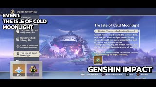 Genshin Impact Event The Isle Of Cold Moonlight Limited-Time Area Exploration Reward - Ujola Cat