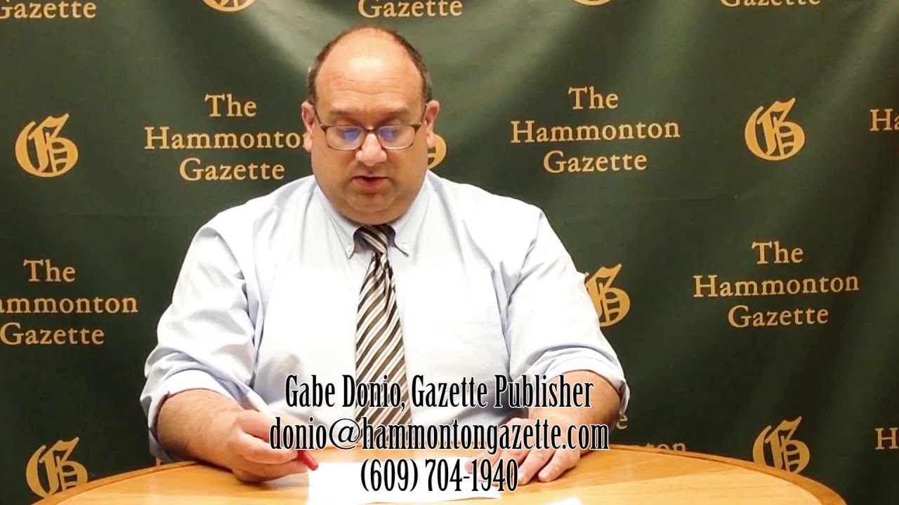 060920 Gazette News Briefs brought to you by The Hammonton Gazette YouTube