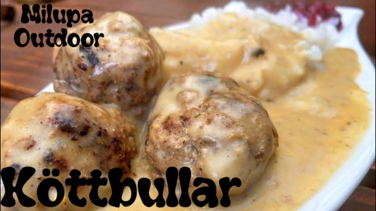 "Köttbullar" aus dem DUTCH OVEN, schwedisches Nationalgericht, Rezept