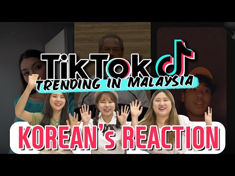 Reaksi Orang Korea dengan Video Tik Tok yang Trending di Malaysia!
