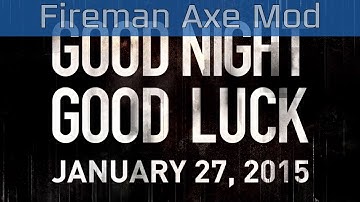 Dying Light - Fireman Axe Mod Gameplay [HD 1080P]