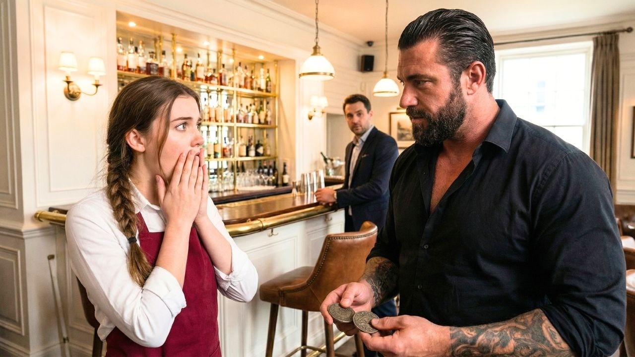 The Waitress’s Necklace Fell — The Mafia Boss Asked “Where Did You Get That?”