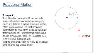 Rotational Motion example 2