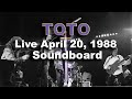 Toto - Live in Osaka, Japan 1988 [SOUNDBOARD]