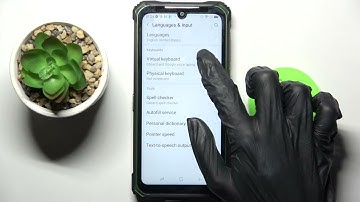 How to Enter Text Correction Options on DOOGEE S86 PRO - Text Correction Options