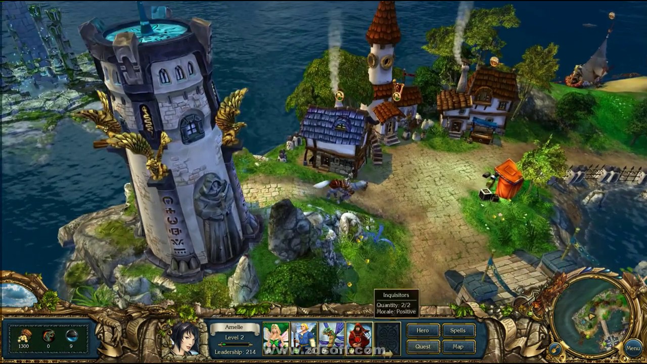 King's Bounty crossworlds, casual impossible no loss run part 2 (getting started)