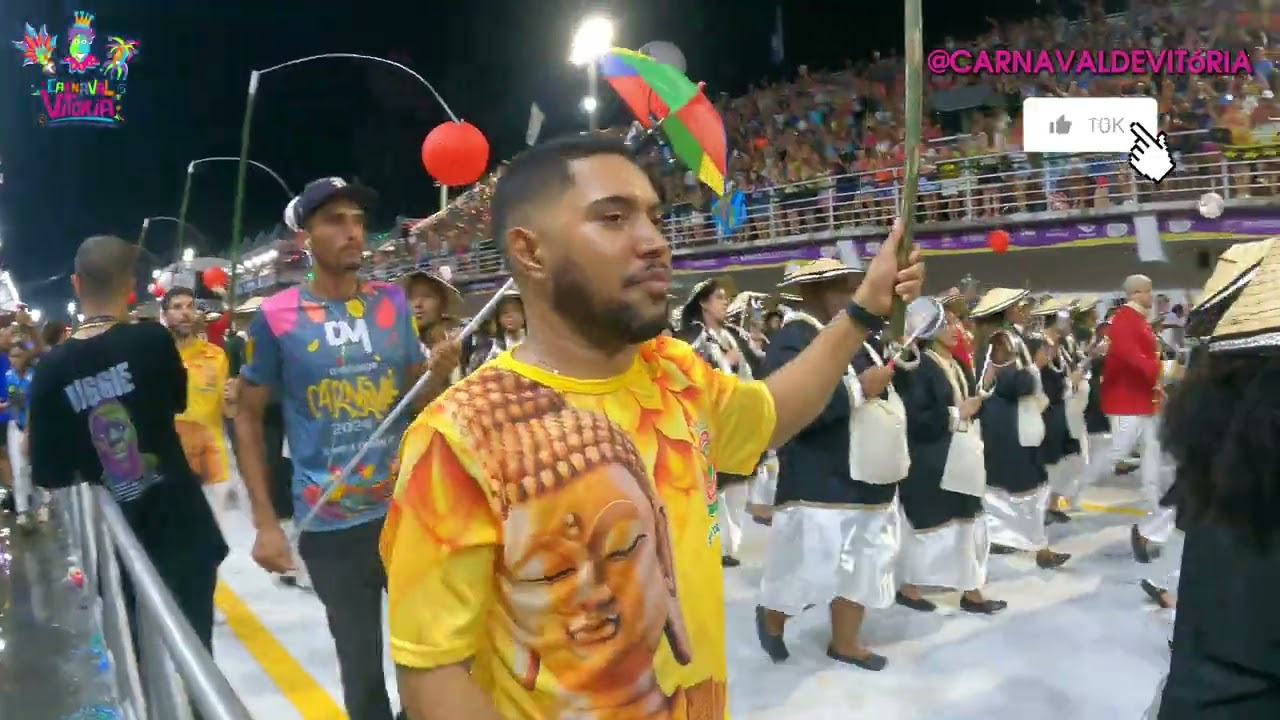 Unidos de Jucutuquara 2024 | Pista - Desfile Oficial | Bateria - #GE2