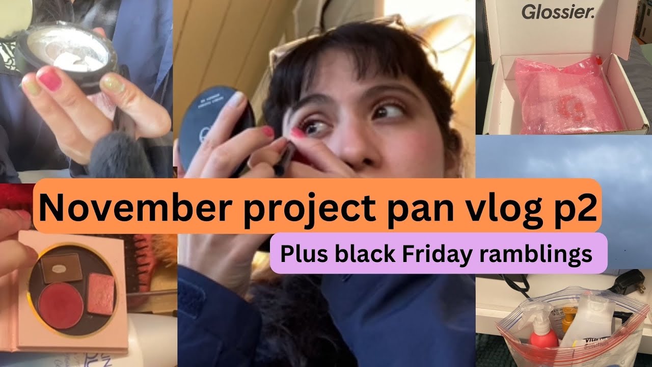 November project pan vlog part 2 ~ lots of ramblings especially about Black Friday lol 