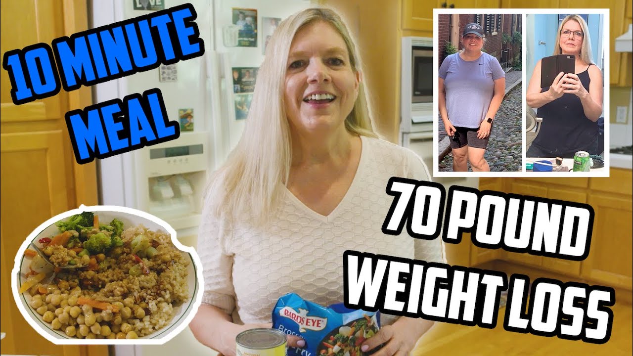 How I Lost 70 Pounds After 50 with This 10-Minute Meal (No Kitchen Needed!)