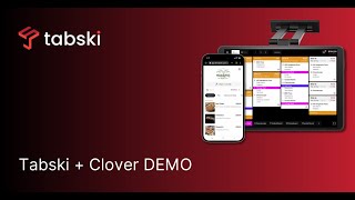Tabski Product Demo for Clover POS Users screenshot 1