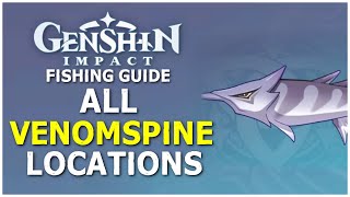 All Venomspine Fish Locations - Genshin Impact All Venomspine Fish Locations - Genshin Impact