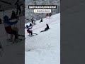 HÉCATOMBE 💀 #ski #skiing #skier #skieur #glisse #ride
