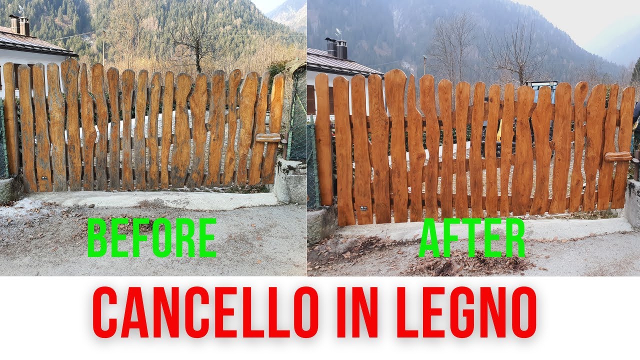 CANCELLO IN LEGNO