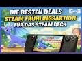 Steam Frühlingsaktion: Die BESTEN Deals fürs Steam Deck! 🔥! Steam Spring Sale 2026!
