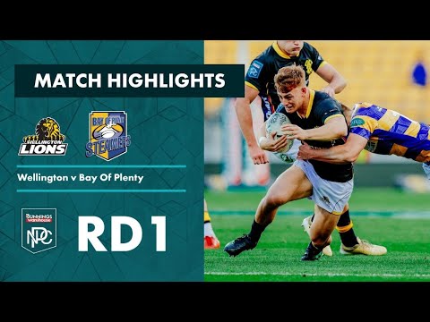 Round 1 Highlights | Wellington v Bay of Plenty | Bunnings NPC 2022