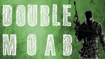 MW3 - How to get a Double MOAB Commentary/Gameplay