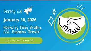 Ricky Bradley & Brett Cease | January 2026 Monthly Meeting | Citizens Climate Lobby