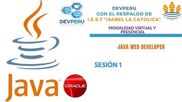 SESIÓN 1 - CURSO JAVA WEB DEVELOPER