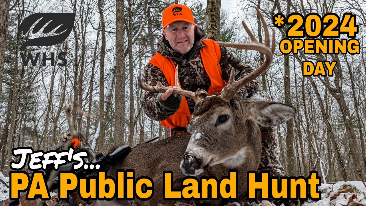 2024 PA Big Woods Public Land Hunt | Jeff Sturgis