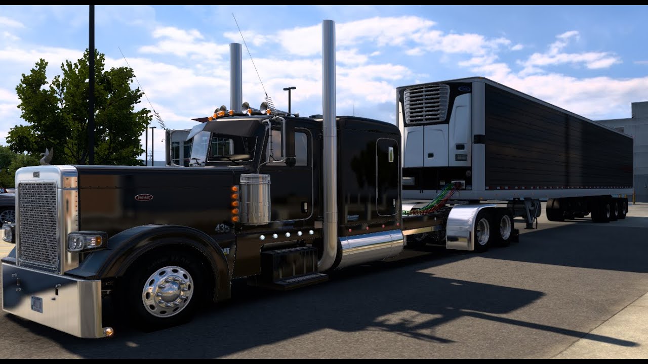 American Truck Sim |High Strung Vlogs Skin | 53' Reefer Trailer |MO ...