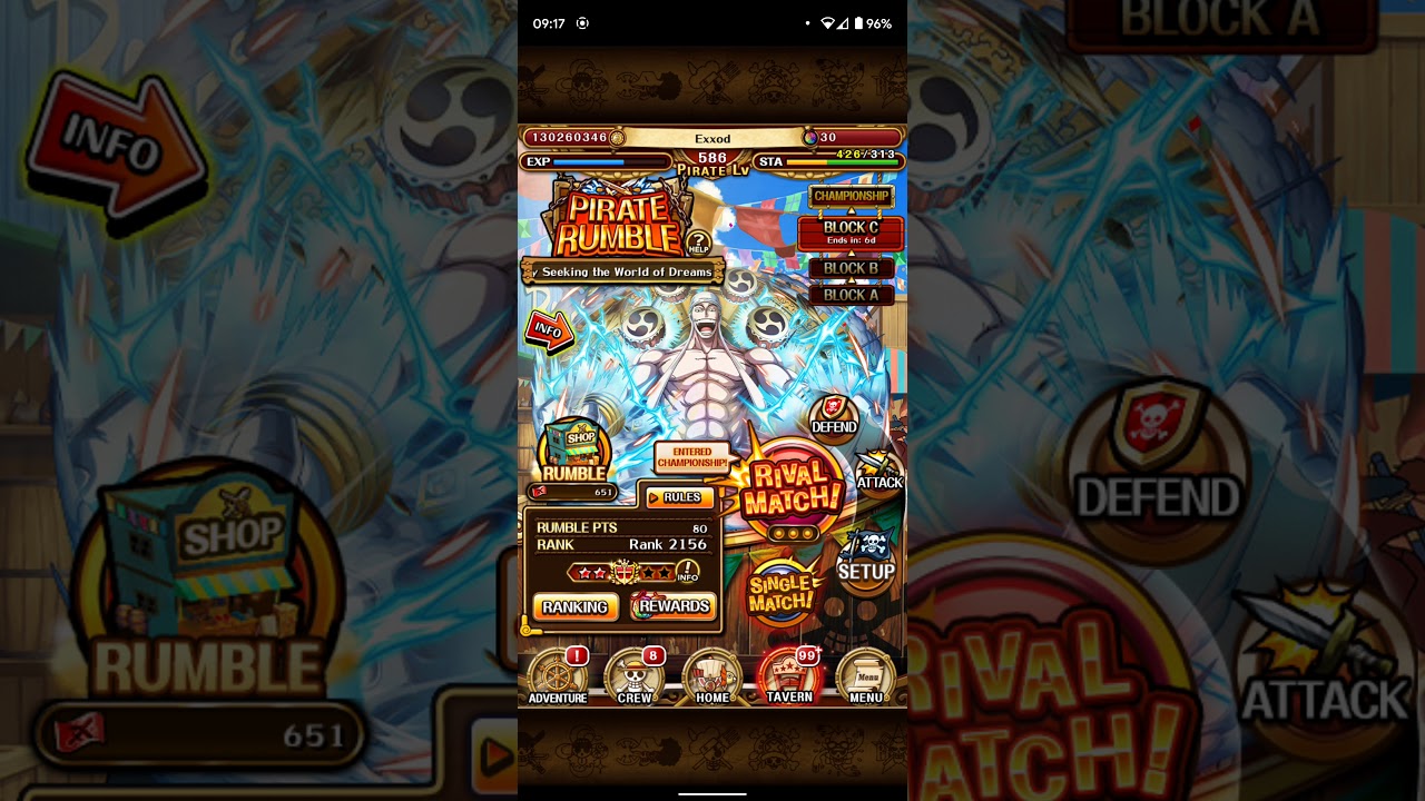 OPTC PvP Defense Team