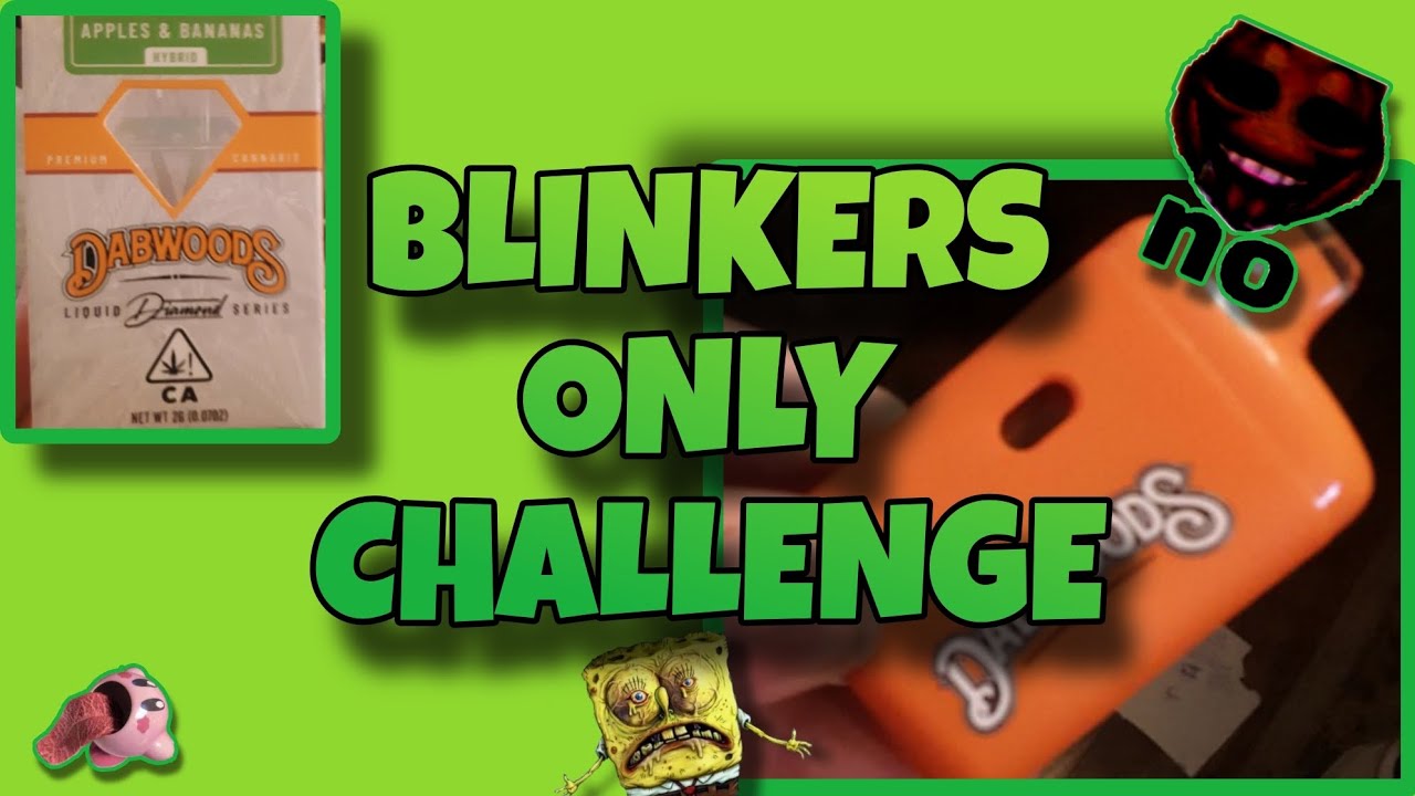 BLINKERS ONLY CHALLENGE| Apples & Bananas 2G Dabwoods Disposable 💨🌱 [EP.7]
