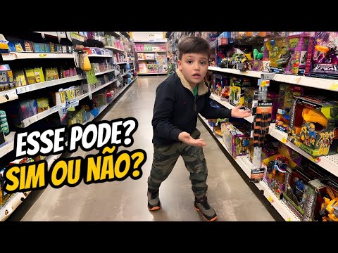 DESAFIO COMPRANDO COM A REGRA MISTERIOSA!