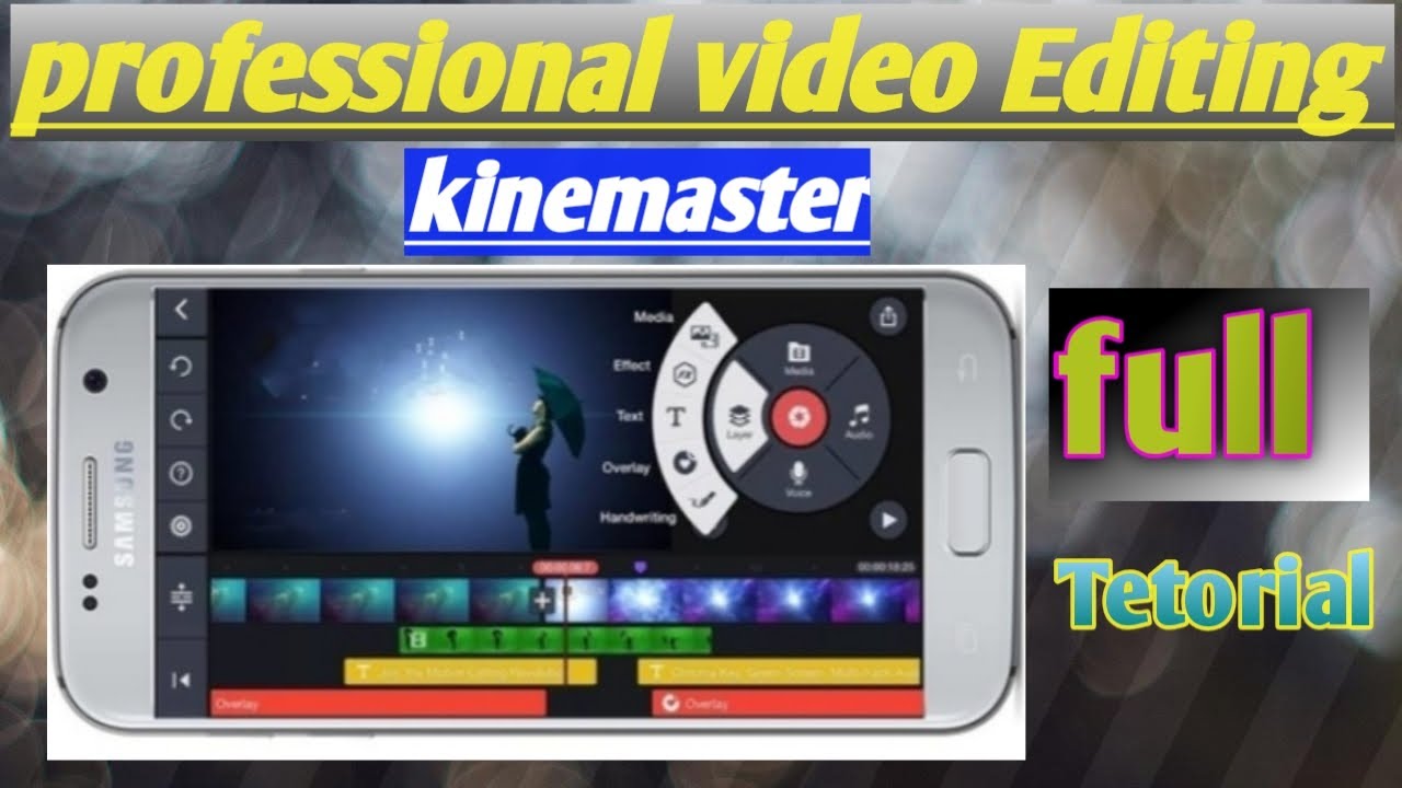 how to use kinemaster 2020 |full tetorial