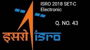 ISRO ELECTRONICS PAPER SOLUTION | ISRO PAPER SOLUTION FOR ELECTRONICS | ISRO PYQ SOLUTION FOR ECE |