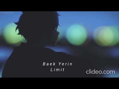Baek Yerin- Limit_ Myanmar sub