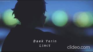 Baek Yerin- Limit_ Myanmar sub