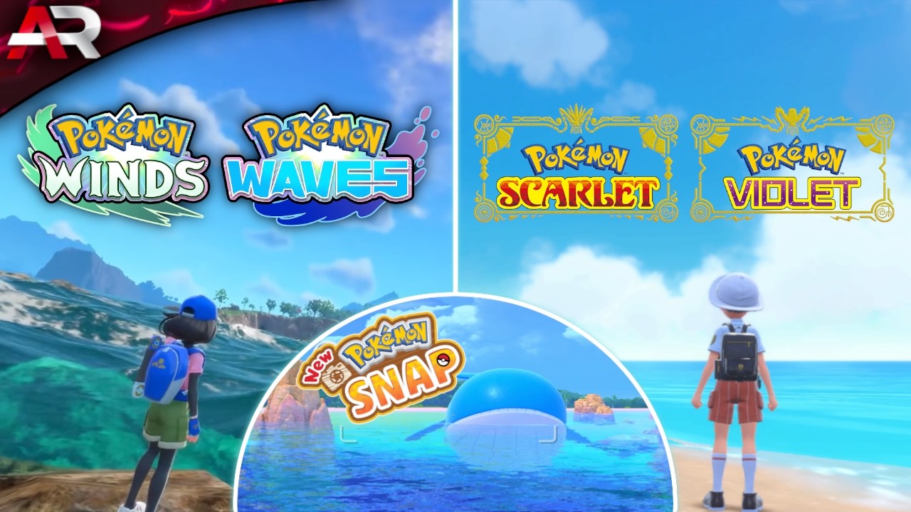 Comparing The Beautiful And Immersive Graphics In Pokémon Winds & Waves