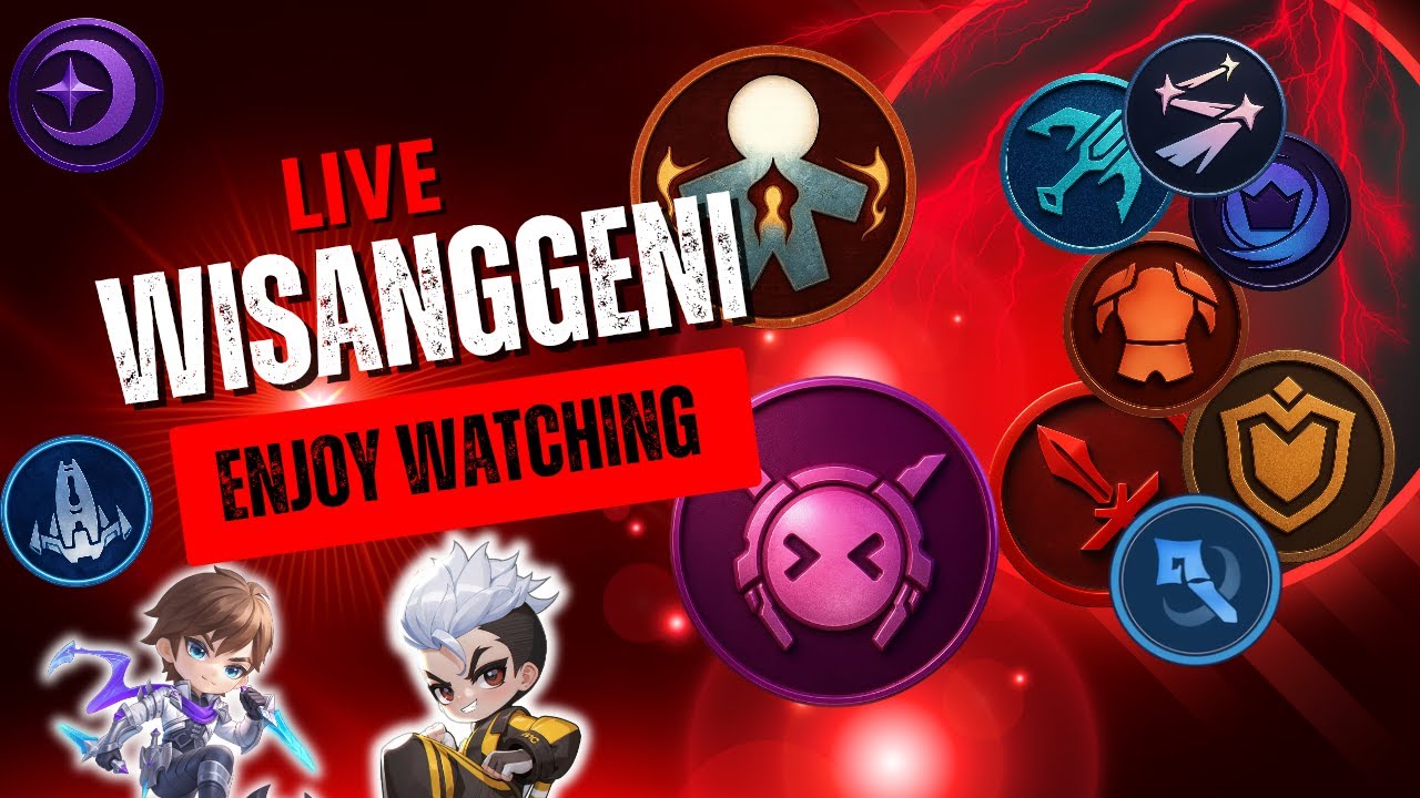 🔴PUSH RANK MAGIC CHESS GO GO‼️ MINGGU LIVE BENTAR, MW JADI PELARI KALCER‼️