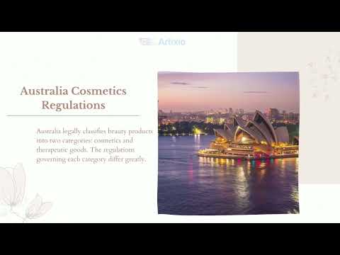 Australia Cosmetics Regulations-step by step