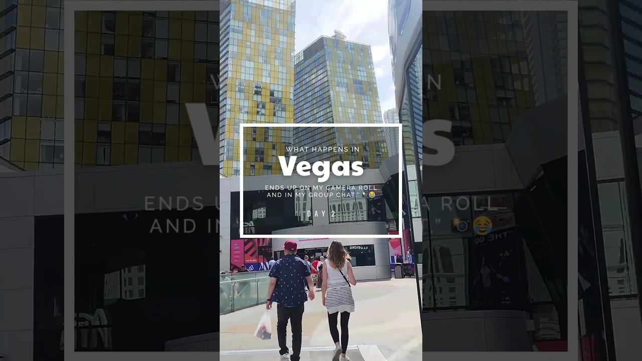 what happens in Vegas... 😊 