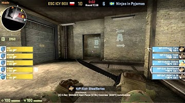 NiP vs ESC Gaming from ESL on Train