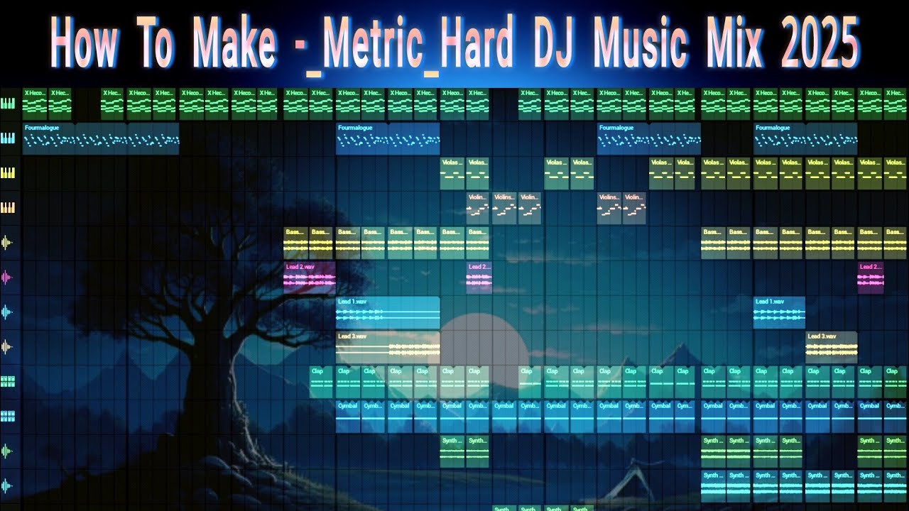 How To Make -_Metric_Hard DJ Music Mix_Mobile FLP - 2025